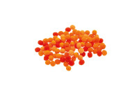 Pompony 10mm 100szt. POM32 odcienie pomarańczowego Brewis